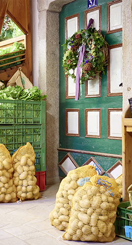 frühere Eingangstür